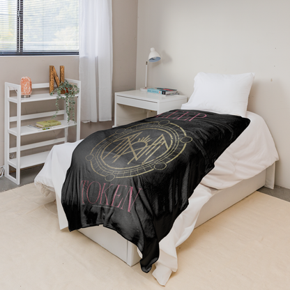 Rocksax Sleep Token Sherpa Fleece Blanket - Even In Arcadia 1