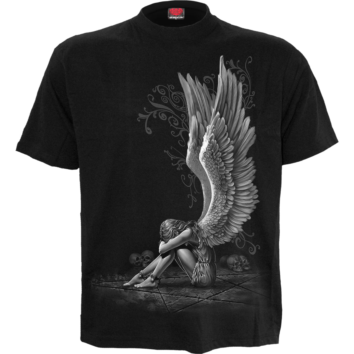 ENSLAVED ANGEL - T-Shirt czarny