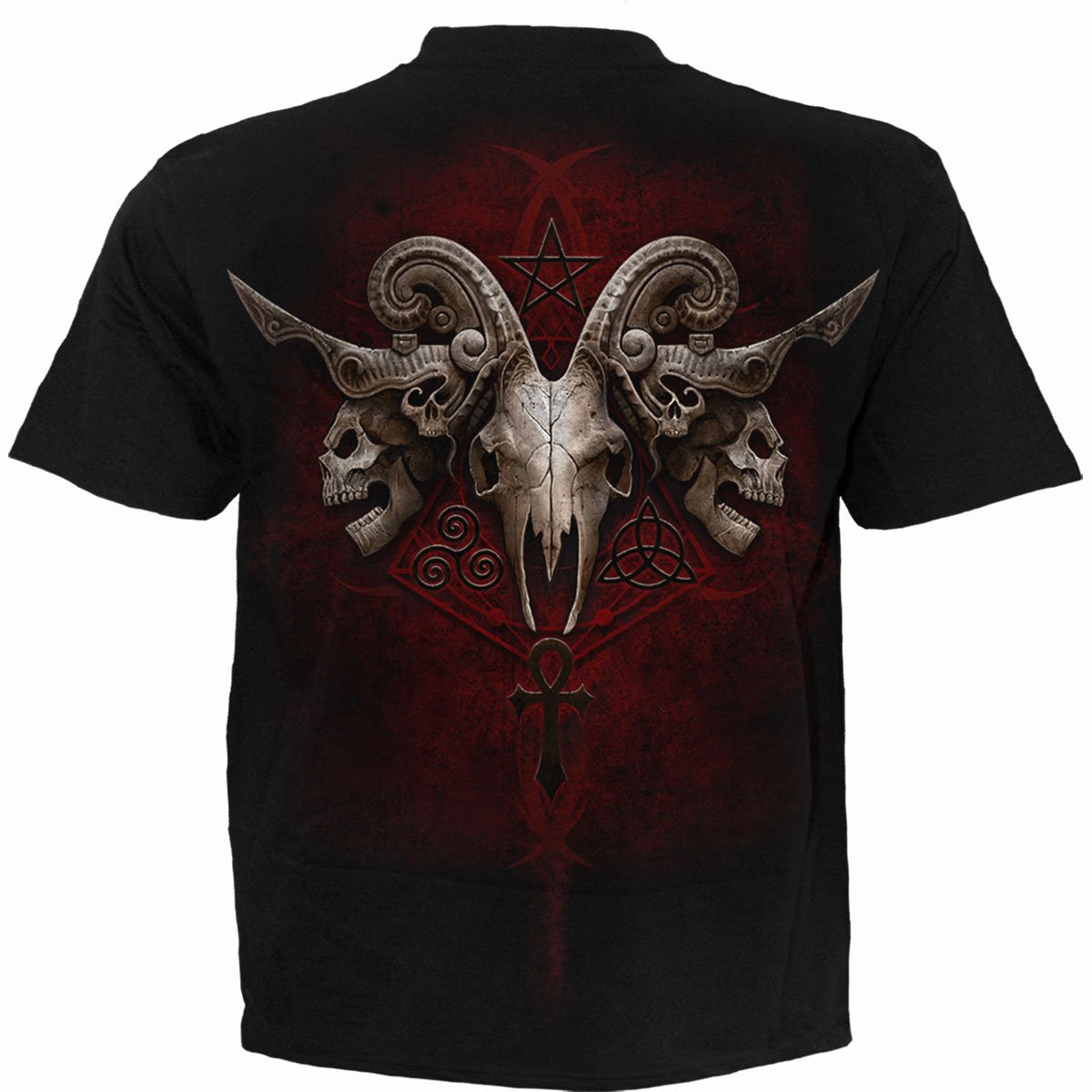 FACES OF GOTH - T-Shirt czarny