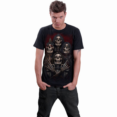 FACES OF GOTH - T-Shirt czarny