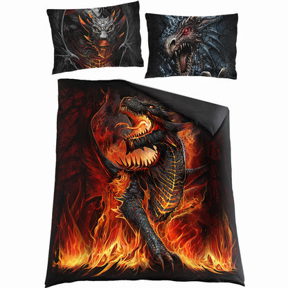 DRACONIS - Double Duvet Cover + UK And EU Pillow case