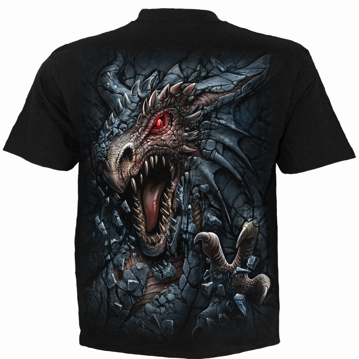 DRAGON'S LAIR - Koszulka dziecięca czarna