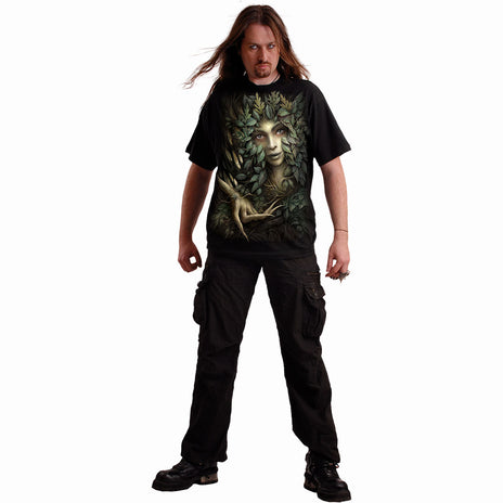 WOODLAND QUEEN - T-Shirt czarny