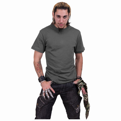 URBAN FASHION - T-shirt węgiel drzewny