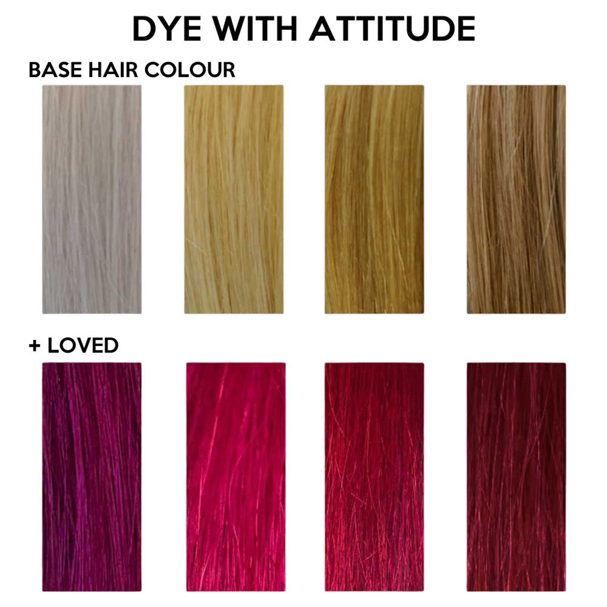 LOVED PINK - Farba do włosów Attitude - 135ml