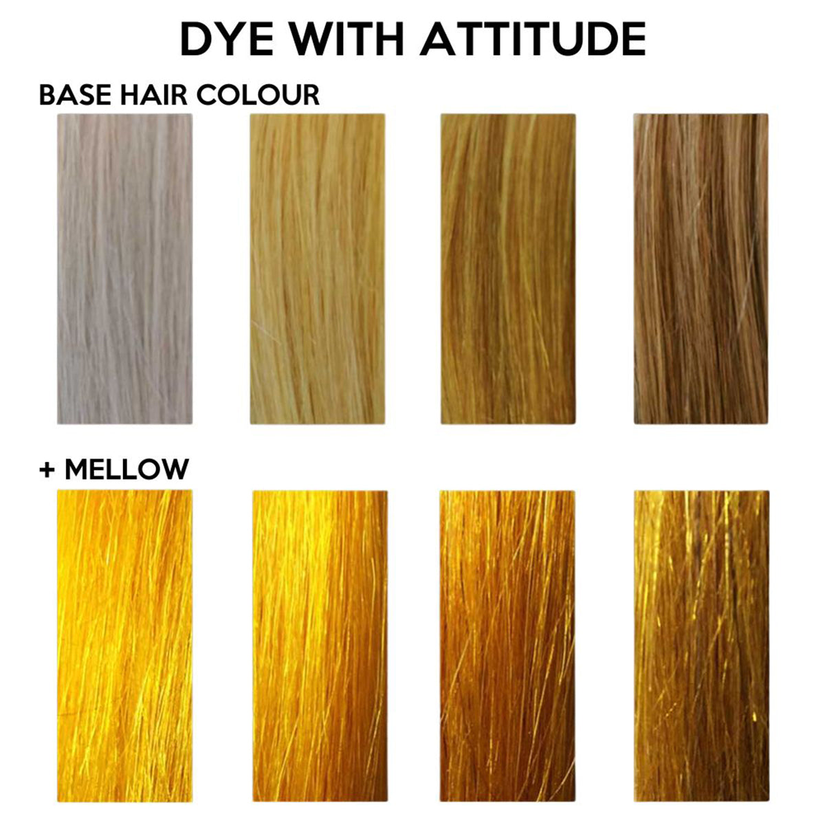 MELLOW YELLOW - Farba do włosów Attitude - 135ml