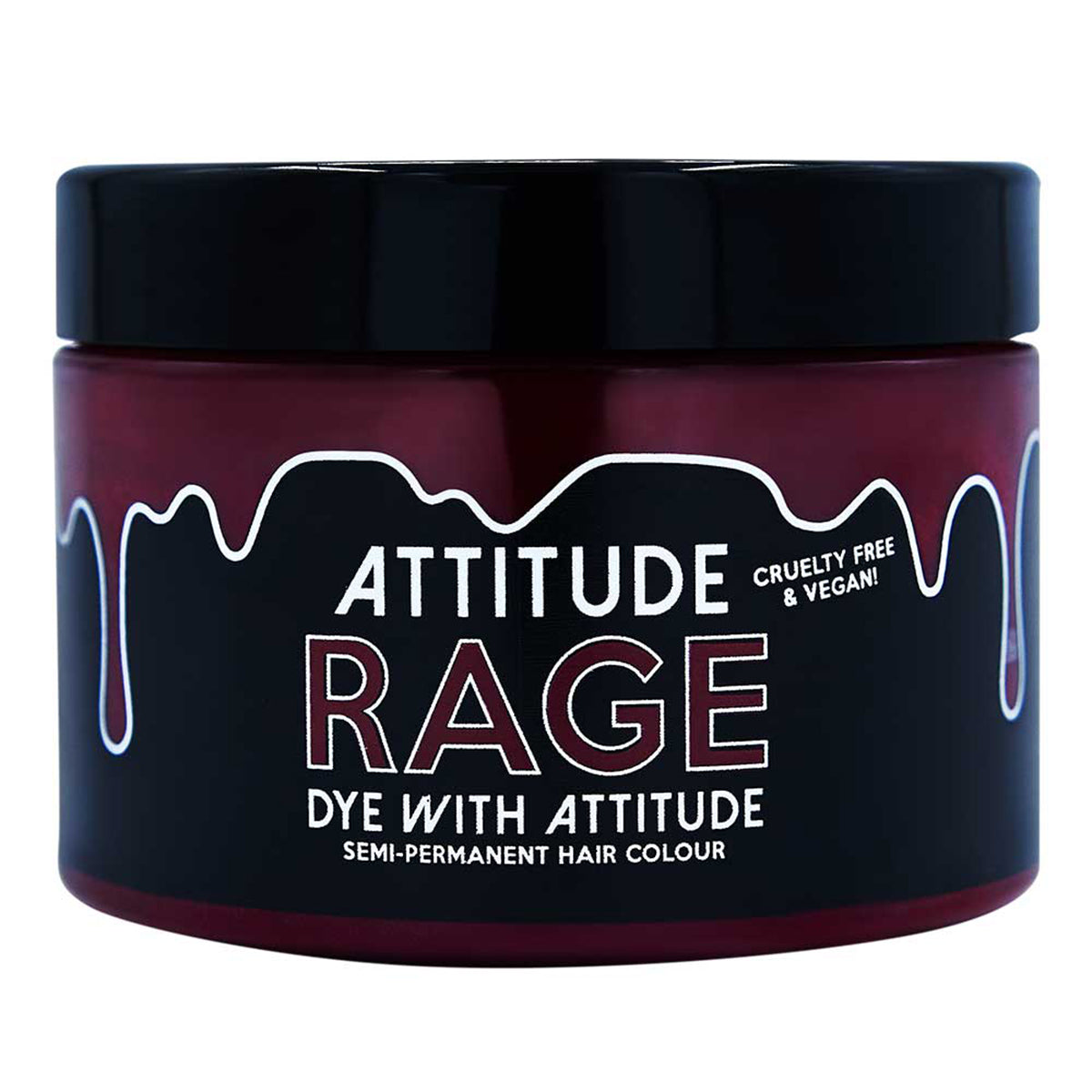 RAGE RED - Farba do włosów Attitude - 135ml