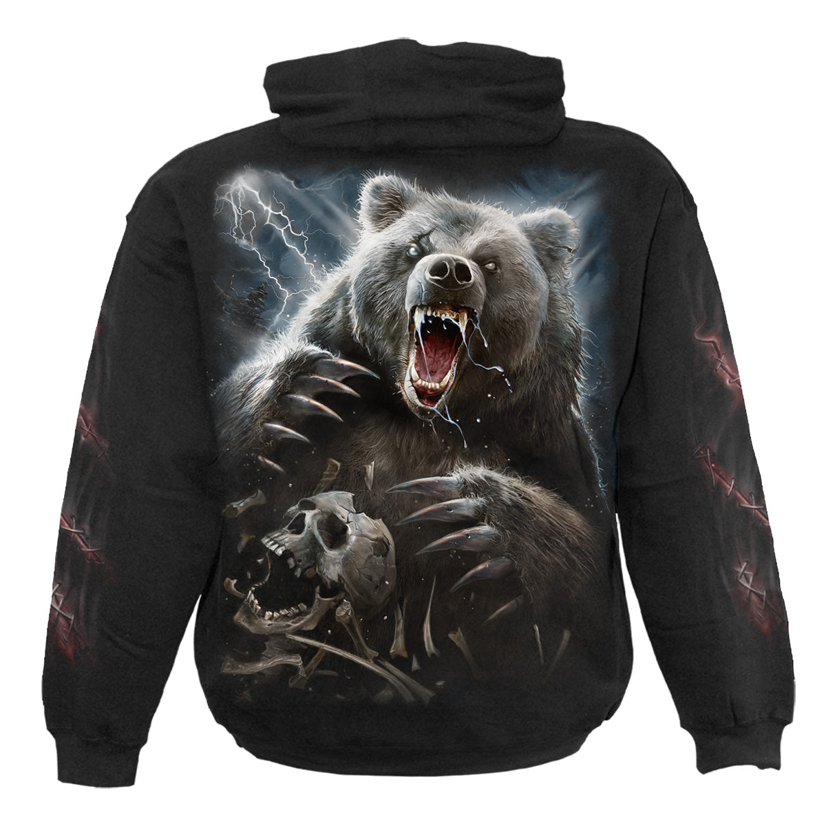 BEAR CLAWS - Bluza czarna