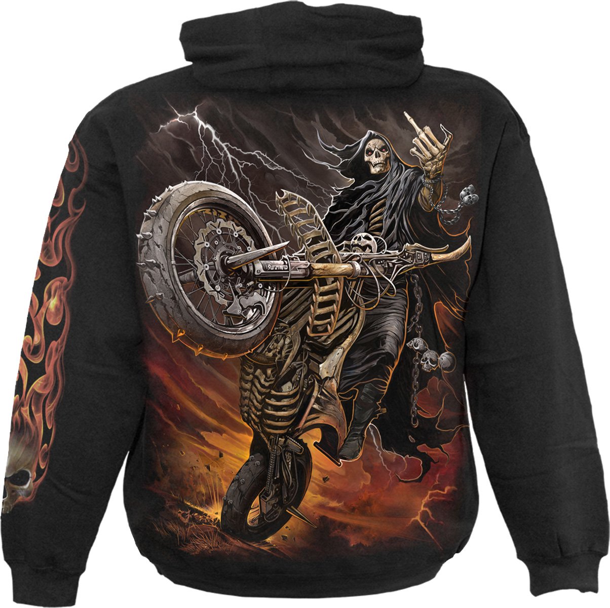 BIKE LIFE - Hoody Black - Spiral USA