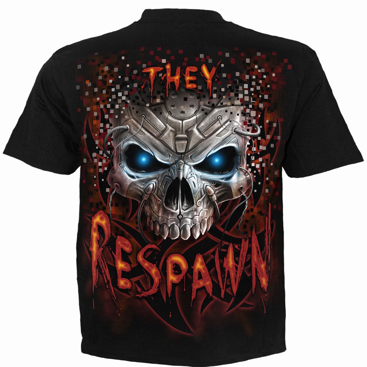 RESPAWN - T-Shirt czarny
