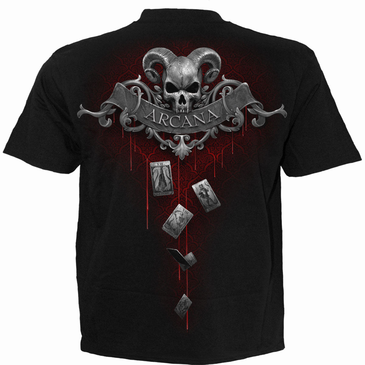 DEATH TAROT - T-Shirt czarny