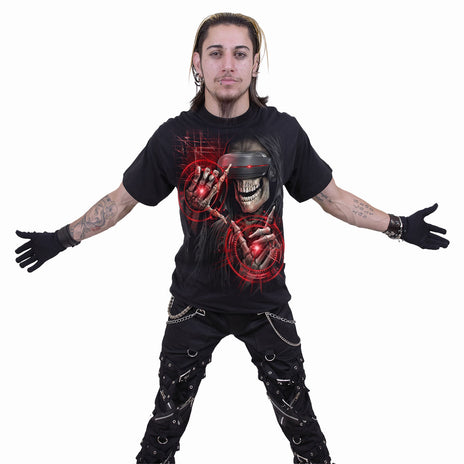 CYBER DEATH - T-Shirt czarny
