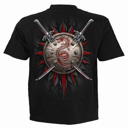 ORIENTAL DRAGON - T-Shirt czarny