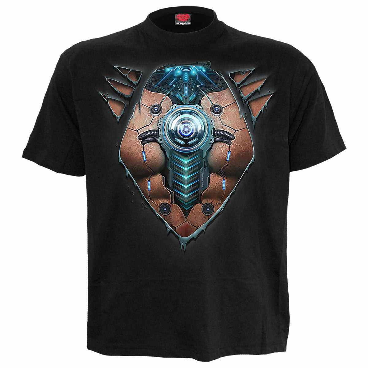 CYBER SKIN - T-Shirt czarny