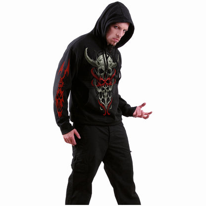 SKULL SYNTHESIS - Hoody Black